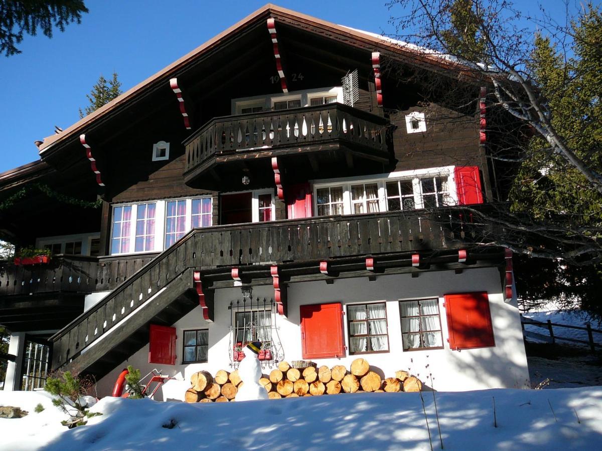 Ferienwohnung Chalet Baur Arosa Exterior foto